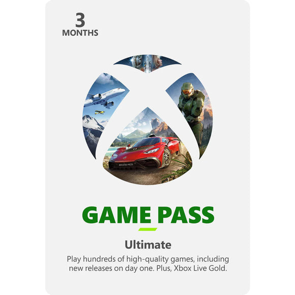 3 Months Xbox Game Pass