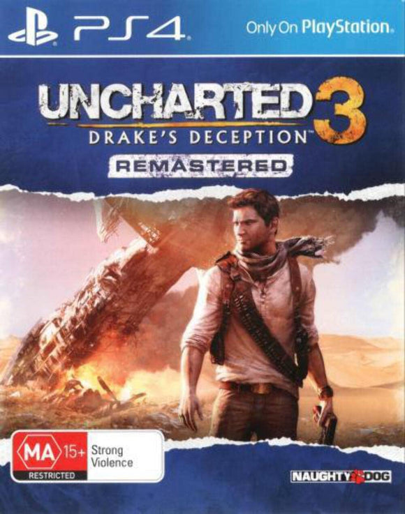 Uncharted 3: Drake's Deception Remastered (Used)