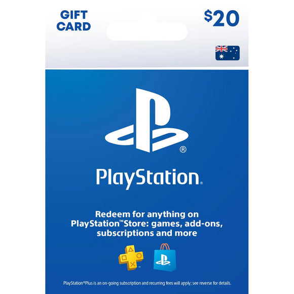 PlayStation Store Gift Cards (AU Region) - $20AUD